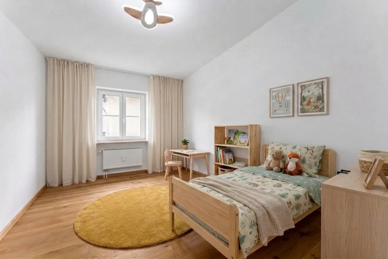 Zimmer 2 — Einrichtungsvorschlag (Visualisierung)