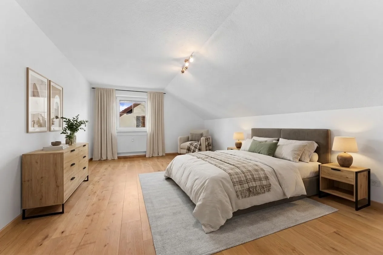 Schlafzimmer — Einrichtungsvorschlag (Visualisierung)