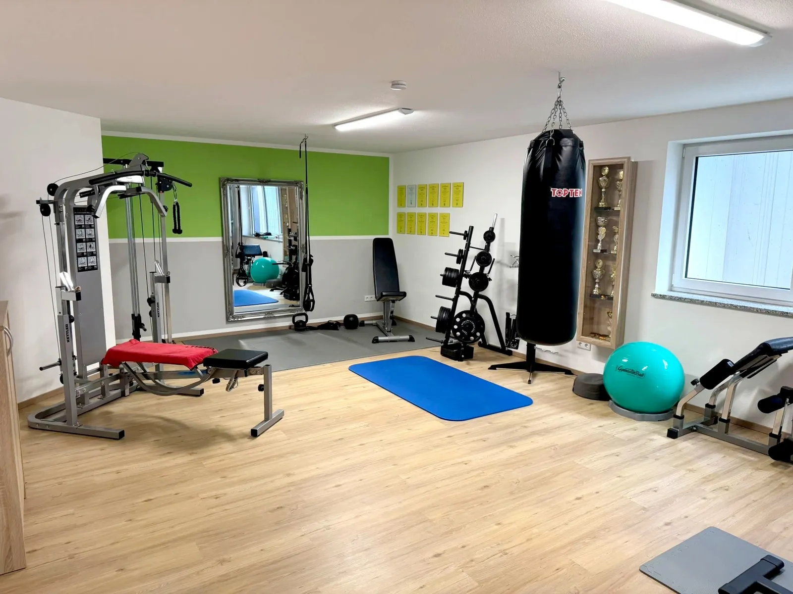 Rund 60 m² beheizter Raum im Untergeschoss