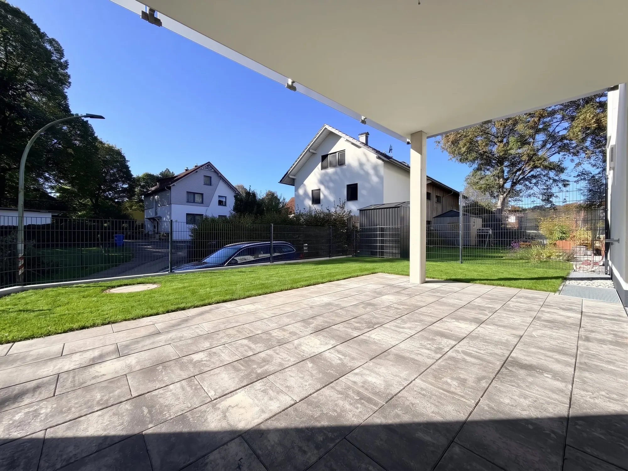 Überdachte Terrasse
