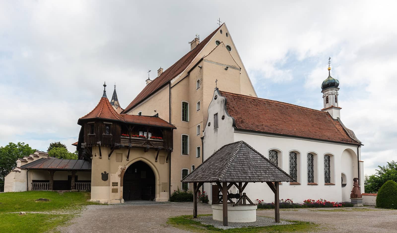 Die Mindelburg oberhalb von Mindelheim